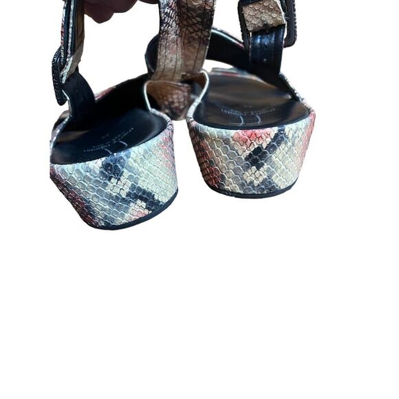 Thierry Rabotin Uno Python Snake Sandals Sz. 39 (US 8.5) - Picture 10 of 13